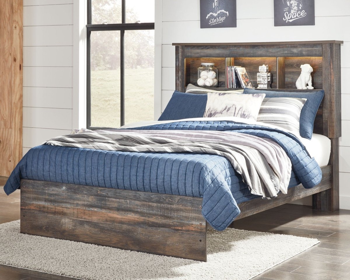 Drystan - Panel Bookcase Bed Panel Beds by Signature Design by Ashley® - Walls Furniture & Mattress