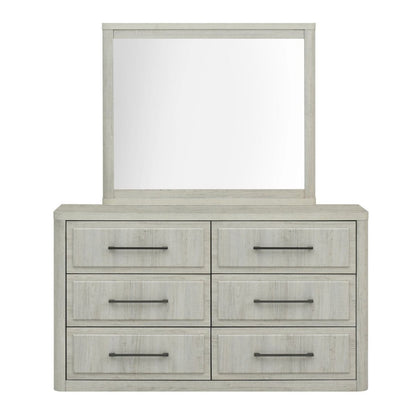 Modern Play - Dresser & Mirror - White Dresser & Mirror by Liberty Furniture - Walls Furniture & Mattress