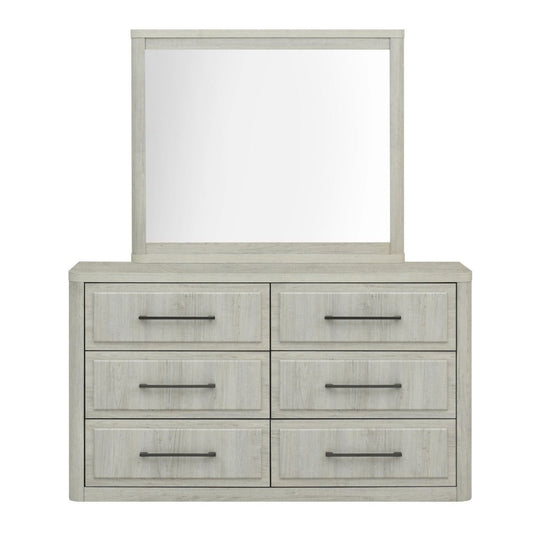 Modern Play - Dresser & Mirror - White Dresser & Mirror by Liberty Furniture - Walls Furniture & Mattress