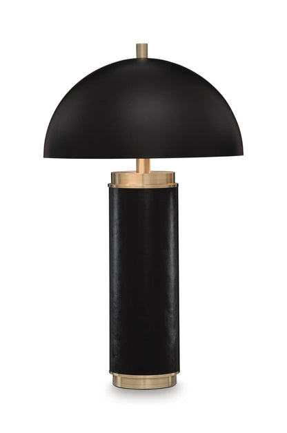 Lemland - Metal Table Lamp - Black / Gold Finish Table Lamps by Signature Design by Ashley® - Walls Furniture & Mattress