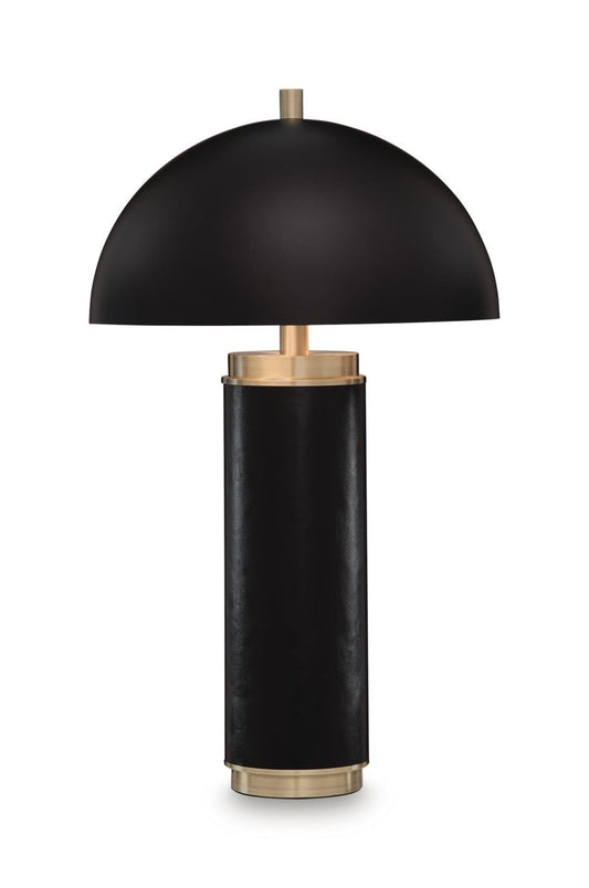 Lemland - Metal Table Lamp - Black / Gold Finish Table Lamps by Signature Design by Ashley® - Walls Furniture & Mattress