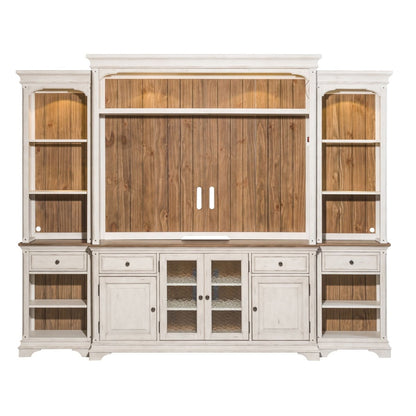 Morgan Creek - Entertainment Center Entertainment Centers by Liberty Furniture - Walls Furniture & Mattress