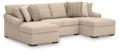 LadyMae - Sectional Stationary Sectionals by Benchcraft® - Walls Furniture & Mattress