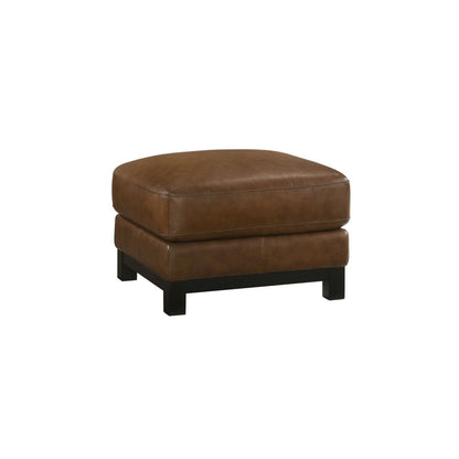 Sayer - Ottoman - Brown Upholstered Ottomans by New Classic - Walls Furniture & Mattress