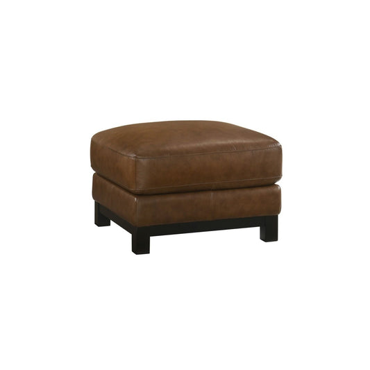 Sayer - Ottoman - Brown Upholstered Ottomans by New Classic - Walls Furniture & Mattress