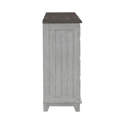River Place - 2 Door 9 Drawer Dresser - White Dressers by Liberty Furniture - Walls Furniture & Mattress