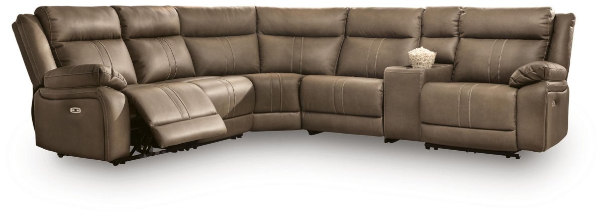 Max - Momentum - Reclining Sectional Reclining Sectionals by Signature Design by Ashley® - Walls Furniture & Mattress