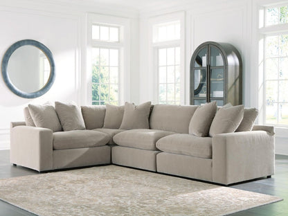 Maxton Heights - Sectional Stationary Sectionals by Benchcraft® - Walls Furniture & Mattress