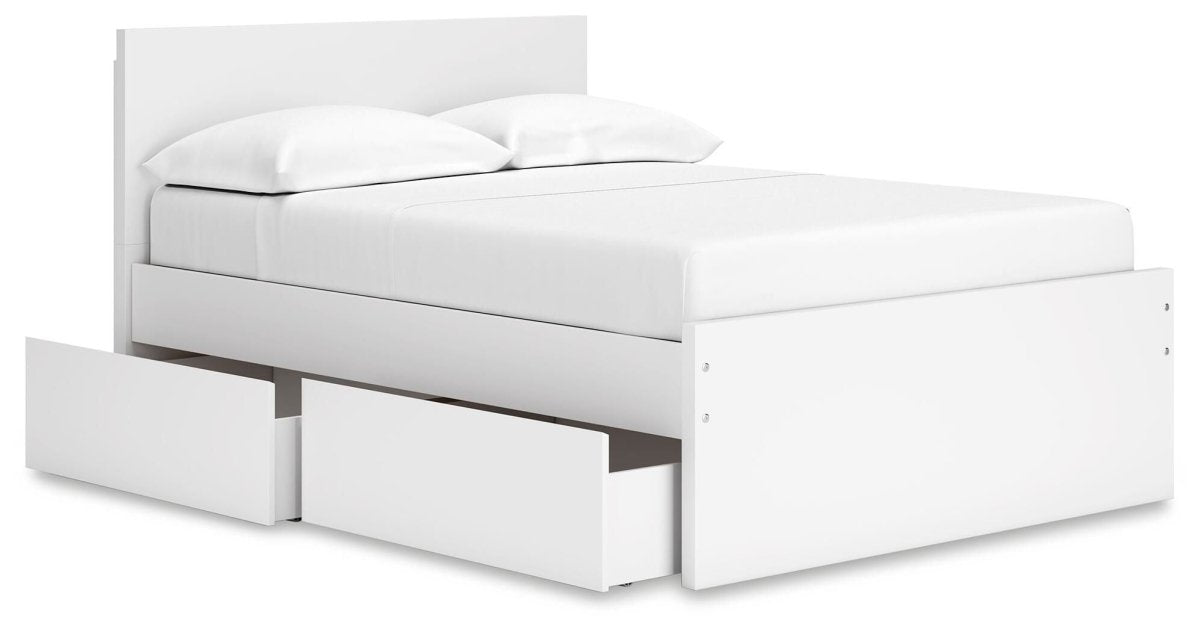 Onita - Panel Platform Bed Storage Beds by Signature Design by Ashley® - Walls Furniture & Mattress