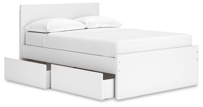 Onita - Panel Platform Bed Storage Beds by Signature Design by Ashley® - Walls Furniture & Mattress