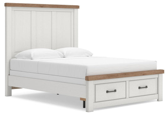 Savonport - Panel Storage Bed Storage Beds by Signature Design by Ashley® - Walls Furniture & Mattress