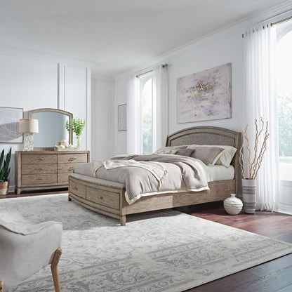 Avalon - Panel Bedroom Set 3 Piece Bedroom Sets by Liberty Furniture - Walls Furniture & Mattress