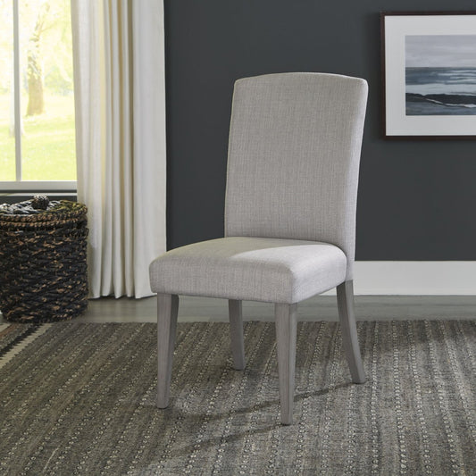 Palmetto Heights - Upholstered Side Chair (RTA) - White Side Chairs by Liberty Furniture - Walls Furniture & Mattress