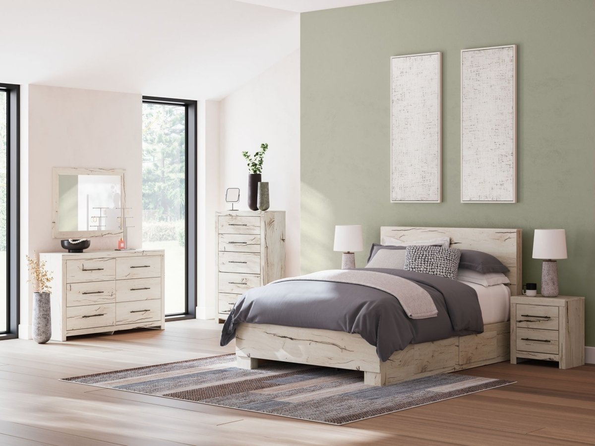 Lawroy - Storage Bedroom Set 8 + Piece Bedroom Sets by Benchcraft® - Walls Furniture & Mattress