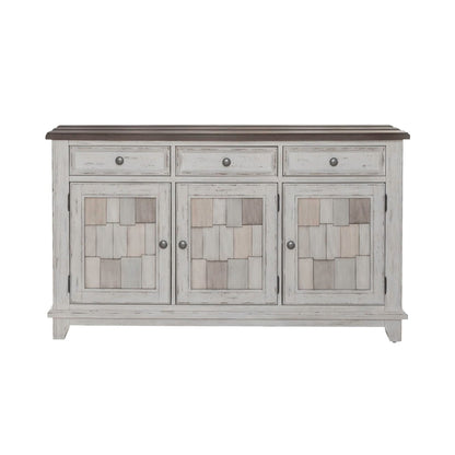 River Place - Accent Server - White Servers by Liberty Furniture - Walls Furniture & Mattress