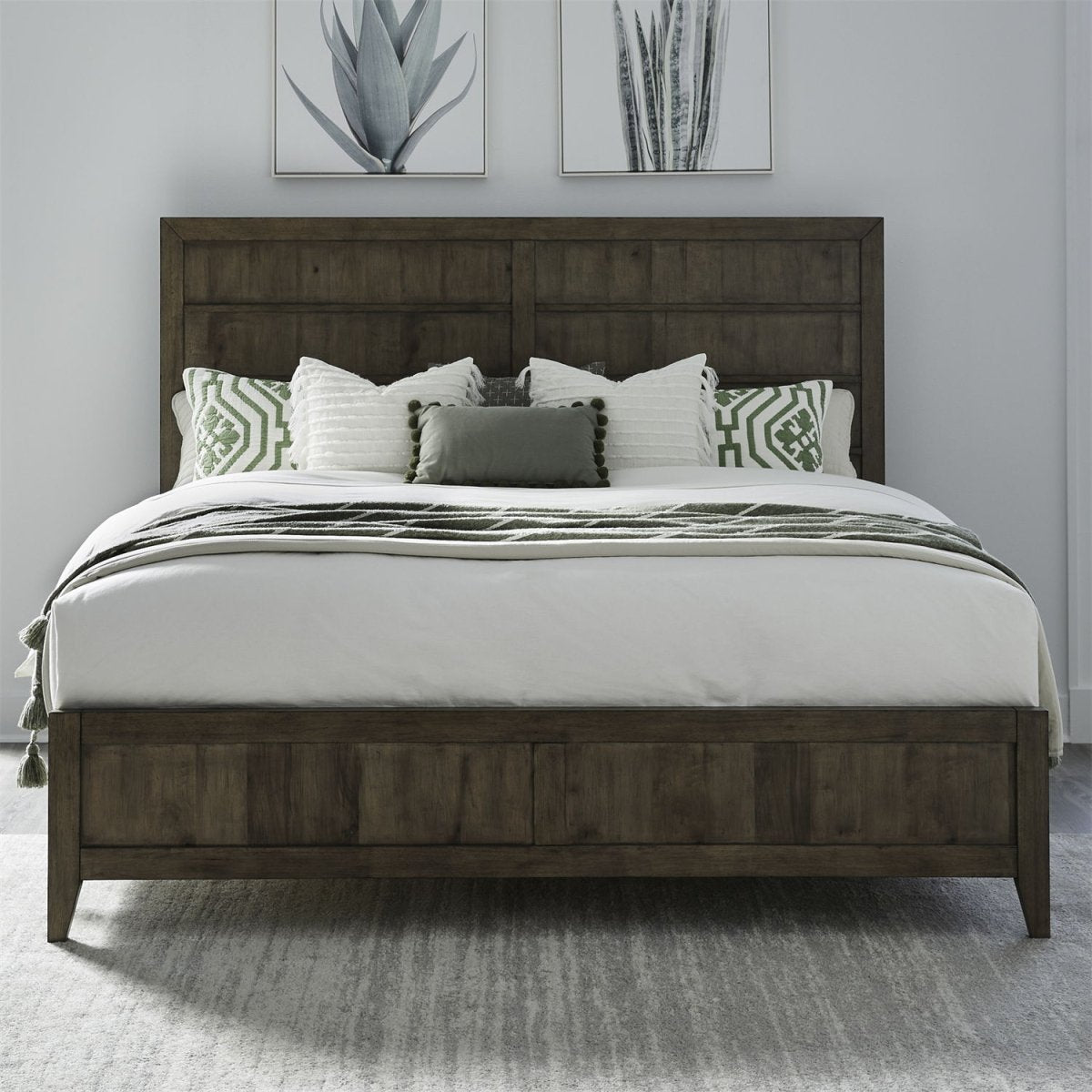 Shaker Lakes - Panel Bed Panel Beds by Liberty Furniture - Walls Furniture & Mattress