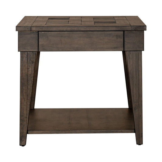 Arrowcreek - End Table - Dark Brown End Tables by Liberty Furniture - Walls Furniture & Mattress