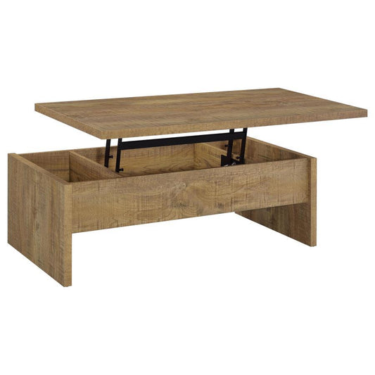Canoga - Engineered Wood Lift Top Cocktail Coffee Table - Mango Coffee Tables by Coaster Fine Furniture - Walls Furniture & Mattress