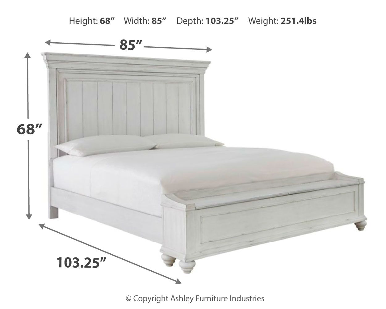 Kanwyn - Panel Bed Panel Beds by Benchcraft® - Walls Furniture & Mattress