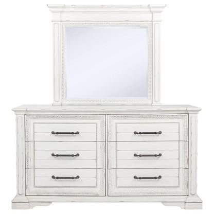 Mckinney - 6 - Drawer Bedroom Dresser Cabinet Dressers by Coaster Fine Furniture - Walls Furniture & Mattress