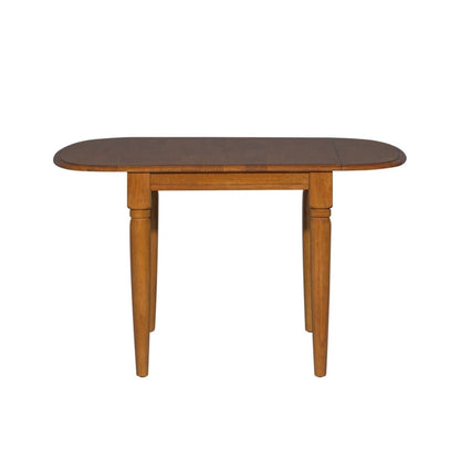 Creations - Drop Leaf Table - Dark Brown Dining Tables by Liberty Furniture - Walls Furniture & Mattress