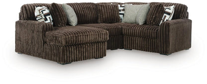Midnight - Madness - Sectional Stationary Sectionals by Signature Design by Ashley® - Walls Furniture & Mattress
