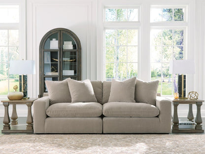 Maxton Heights - Sectional Stationary Sectionals by Benchcraft® - Walls Furniture & Mattress