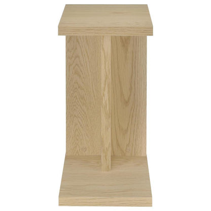 Clower - Engineered Wood C - Shaped Sofa Side Table Side Tables by Coaster Fine Furniture - Walls Furniture & Mattress