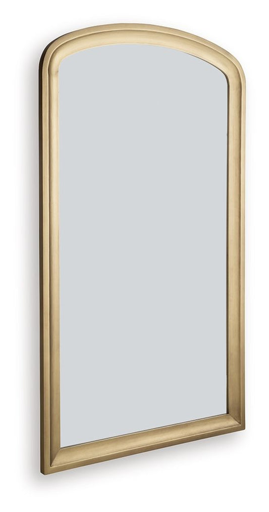 Fintan - Gold Finish - Floor Mirror Floor Mirrors by Signature Design by Ashley® - Walls Furniture & Mattress