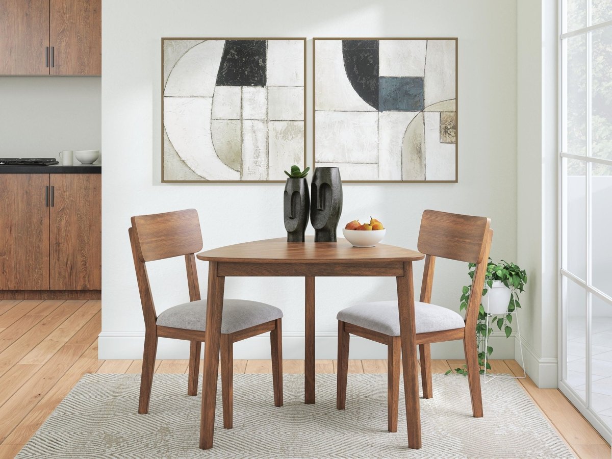 Tameride - 3 Pc. - Dining Table And 2 Chairs - Brown 3 Piece Dining Room Sets by Signature Design by Ashley® - Walls Furniture & Mattress