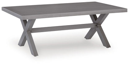 Half Moon Beach - Rectangular Cocktail Table - Gray Coffee Tables by Signature Design by Ashley® - Walls Furniture & Mattress