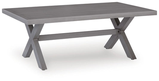 Half Moon Beach - Rectangular Cocktail Table - Gray Coffee Tables by Signature Design by Ashley® - Walls Furniture & Mattress
