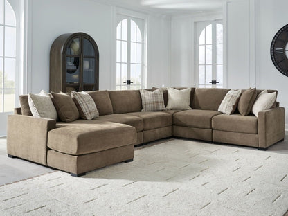 Camellia - Court - Sectional Stationary Sectionals by Benchcraft® - Walls Furniture & Mattress