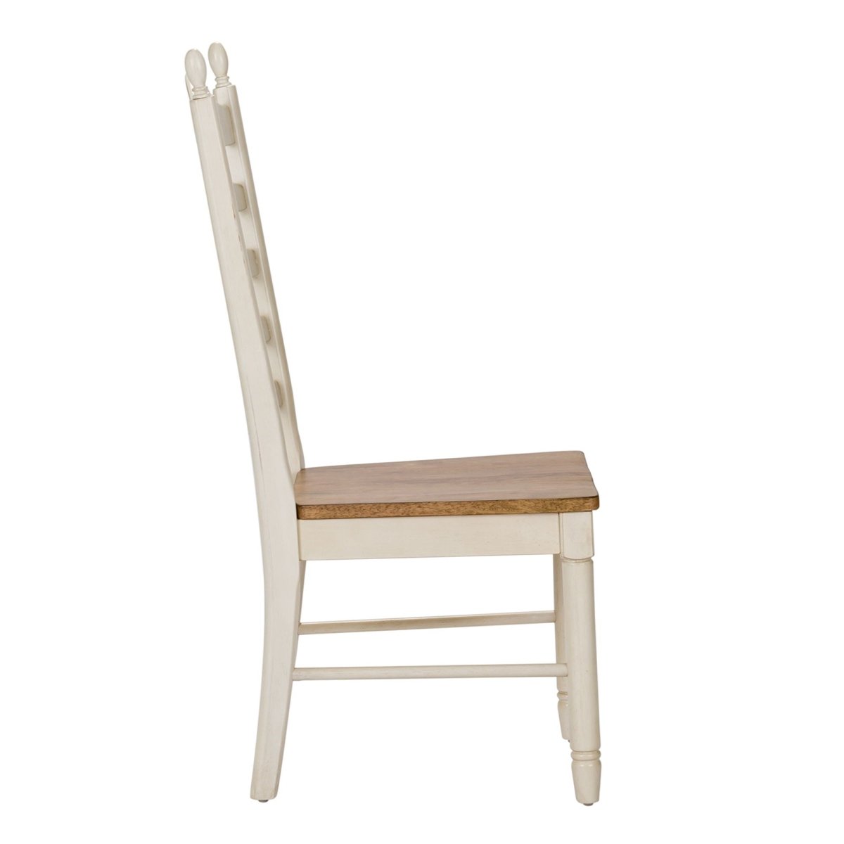 Springfield - Ladder Back Side Chair - Honey & Cream Side Chairs by Liberty Furniture - Walls Furniture & Mattress