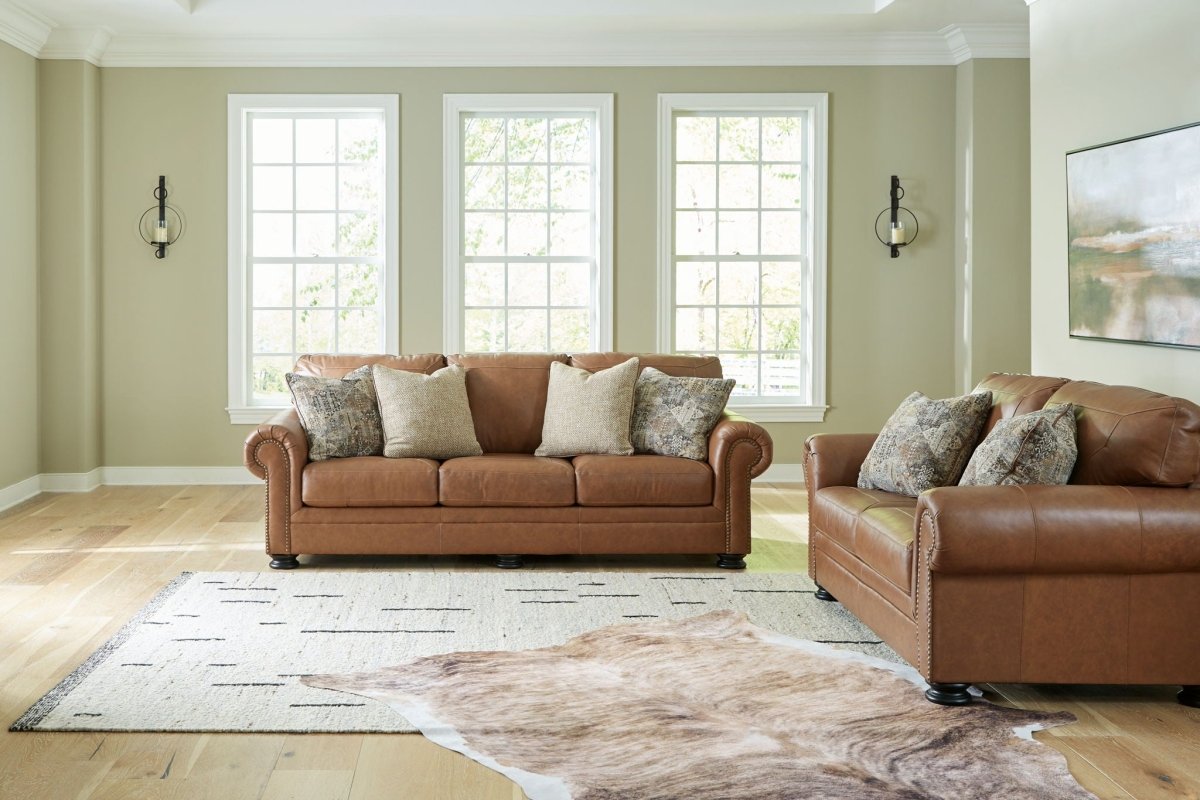 Carianna - Living Room Set Stationary Chair & Ottoman by Signature Design by Ashley® - Walls Furniture & Mattress