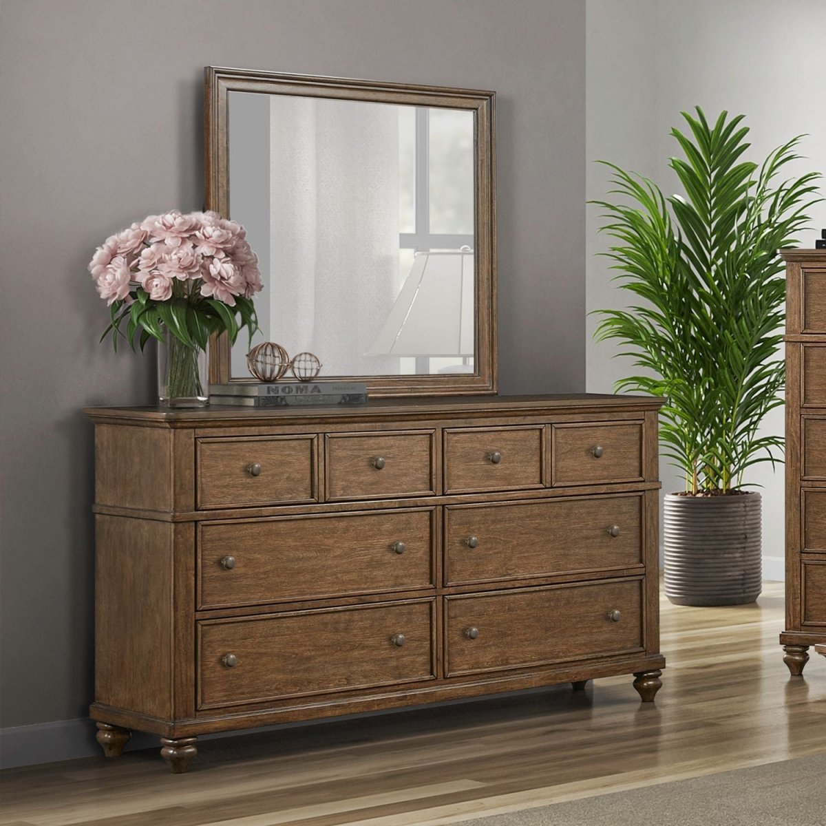 Twin Lakes - 6 Drawer Dresser Dresser & Mirror by Liberty Furniture - Walls Furniture & Mattress
