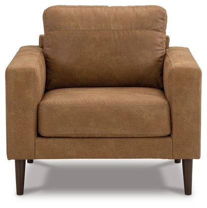 Telora - Living Room Set Stationary Chair & Ottoman by Signature Design by Ashley® - Walls Furniture & Mattress
