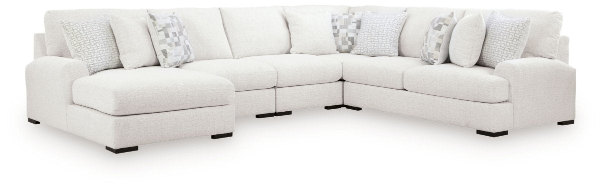 Misty - Lakes - Sectional Stationary Sectionals by Signature Design by Ashley® - Walls Furniture & Mattress