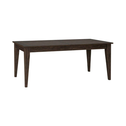 Midland Falls - Rectangular Leg Table - Dark Brown Dining Tables by Liberty Furniture - Walls Furniture & Mattress