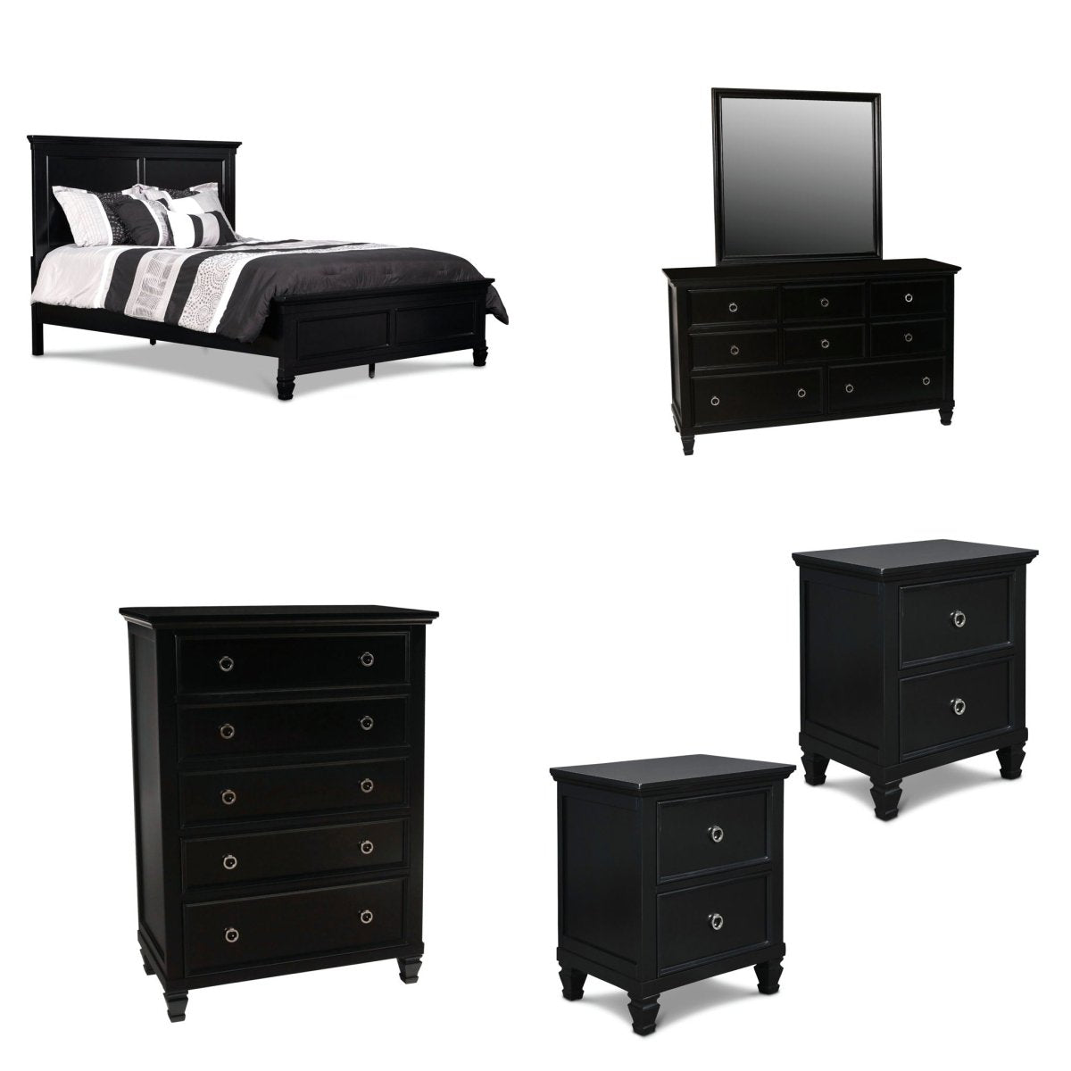 Tamarack - Bedroom Set 5 Piece Bedroom Sets by New Classic - Walls Furniture & Mattress