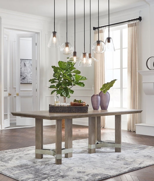 Chrestner - Dining Room Set 8 + Piece Dining Room Sets by Signature Design by Ashley® - Walls Furniture & Mattress