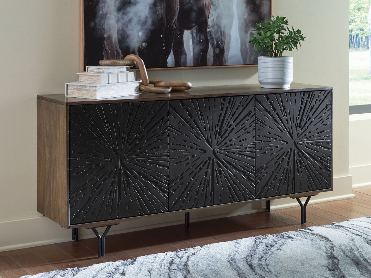Lavinmont - Multi Brown - Accent Cabinet Accent Cabinets by Signature Design by Ashley® - Walls Furniture & Mattress
