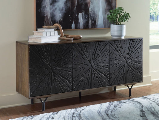 Lavinmont - Multi Brown - Accent Cabinet Accent Cabinets by Signature Design by Ashley® - Walls Furniture & Mattress