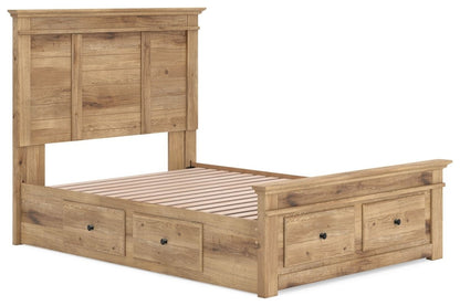 Makidern - Panel Storage Bed With 2 Under Bed Storage Units Storage Beds by Signature Design by Ashley® - Walls Furniture & Mattress