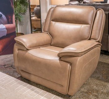 Glencroft - Sahara - Power Recliner / Adjustable Headrest Reclining Chairs by Signature Design by Ashley® - Walls Furniture & Mattress