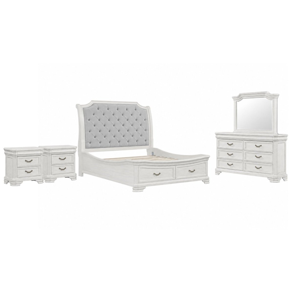 Lyndhurst - Bedroom Set 4 Piece Bedroom Sets by New Classic - Walls Furniture & Mattress