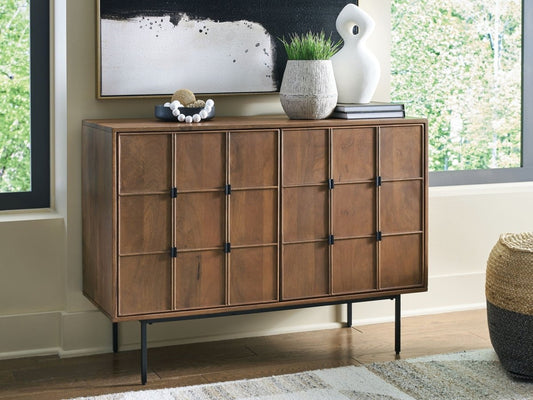 Juddins - Brown - Accent Cabinet Accent Cabinets by Signature Design by Ashley® - Walls Furniture & Mattress