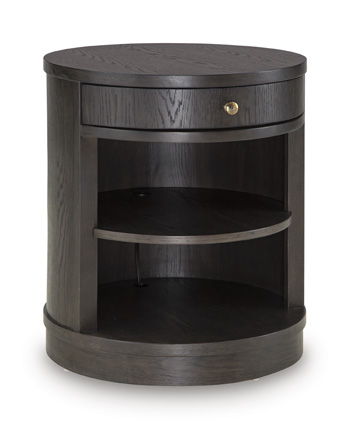 Leighmour - Accent Table - Dark Brown Accent Tables by Signature Design by Ashley® - Walls Furniture & Mattress