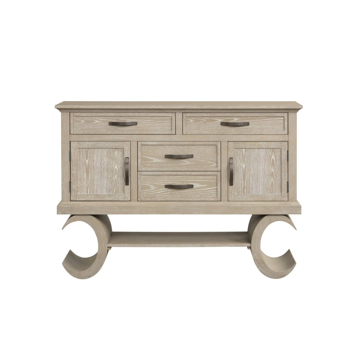 Gwendolyn - Server - Cerused Taupe Servers by New Classic - Walls Furniture & Mattress