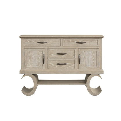 Gwendolyn - Server - Cerused Taupe Servers by New Classic - Walls Furniture & Mattress